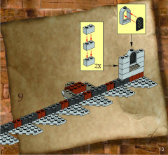 LEGO 4707 instructions page 13 – build guide