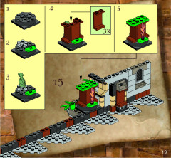 LEGO 4707 instructions page 19 – build guide