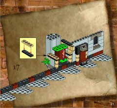 LEGO 4707 instructions page 21 – build guide