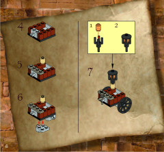 LEGO 4707 instructions page 6 – build guide