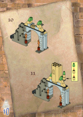 LEGO 4709 instructions page 10 – build guide