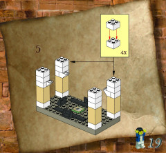 LEGO 4714 instructions page 19 – build guide
