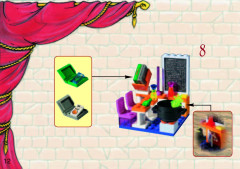 LEGO 4721 instructions page 12 – build guide