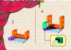 LEGO 4722 instructions page 8 – build guide
