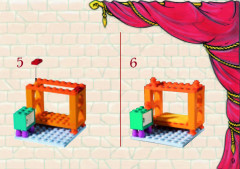 LEGO 4722 instructions page 9 – build guide