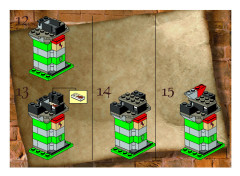 LEGO 4726 instructions page 10 – build guide