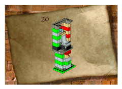 LEGO 4726 instructions page 13 – build guide