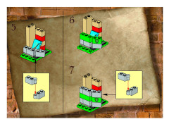 LEGO 4726 instructions page 8 – build guide