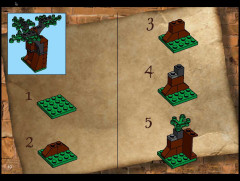 LEGO 4727 instructions page 10 – build guide