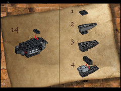 LEGO 4727 instructions page 6 – build guide