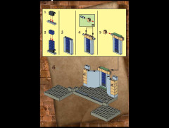 LEGO 4729 instructions page 6 – build guide