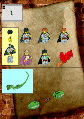 LEGO 4730 instructions page 2 – build guide