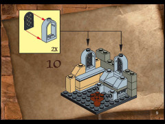 LEGO 4731 instructions page 9 – build guide