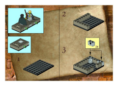 LEGO 4733 instructions page 3 – build guide