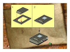 LEGO 4733 instructions page 5 – build guide