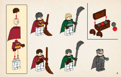 LEGO 4737 instructions page 3 – build guide