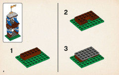 LEGO 4737 instructions page 4 – build guide