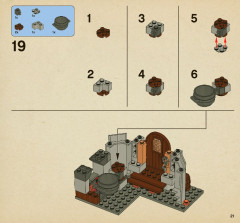 LEGO 4738 instructions page 21 – build guide
