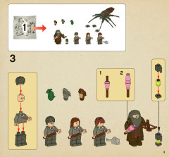 LEGO 4738 instructions page 3 – build guide