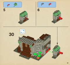 LEGO 4738 instructions page 33 – build guide