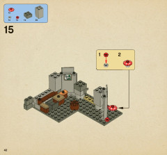 LEGO 4738 instructions page 42 – build guide