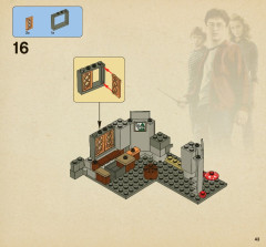 LEGO 4738 instructions page 43 – build guide