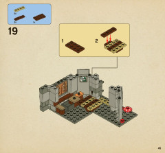 LEGO 4738 instructions page 45 – build guide