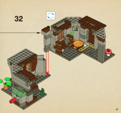 LEGO 4738 instructions page 57 – build guide