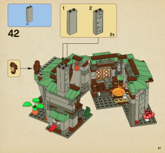 LEGO 4738 instructions page 67 – build guide