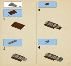 LEGO 4738 instructions page 69 – build guide
