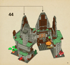 LEGO 4738 instructions page 71 – build guide