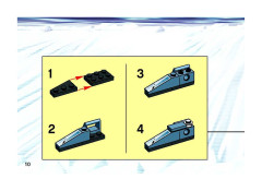 LEGO 4742 instructions page 10 – build guide