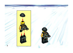 LEGO 4742 instructions page 2 – build guide