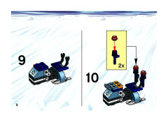 LEGO 4742 instructions page 8 – build guide