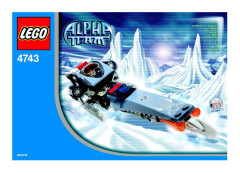LEGO 4743 instructions page 1 – build guide