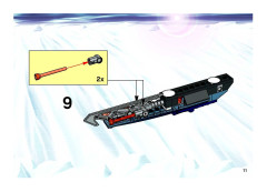 LEGO 4743 instructions page 11 – build guide