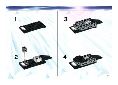 LEGO 4743 instructions page 13 – build guide