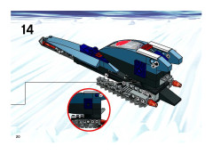 LEGO 4743 instructions page 20 – build guide