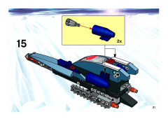 LEGO 4743 instructions page 21 – build guide