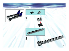 LEGO 4744 instructions page 11 – build guide