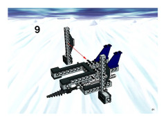 LEGO 4744 instructions page 21 – build guide