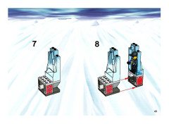 LEGO 4744 instructions page 45 – build guide