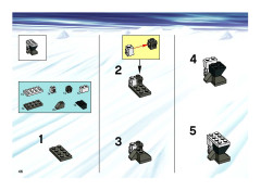 LEGO 4744 instructions page 46 – build guide