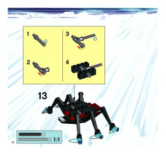 LEGO 4745 instructions page 10 – build guide