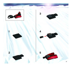 LEGO 4745 instructions page 17 – build guide
