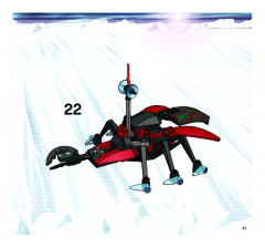 LEGO 4745 instructions page 21 – build guide