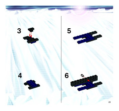 LEGO 4745 instructions page 23 – build guide