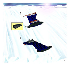 LEGO 4745 instructions page 41 – build guide