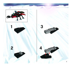 LEGO 4745 instructions page 5 – build guide