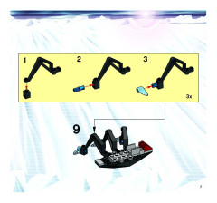LEGO 4745 instructions page 7 – build guide